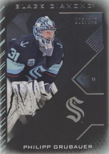 2021-22 Upper Deck Black Diamond - Philipp Grubauer #BDB-PG