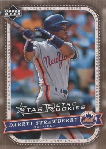 2005 Upper Deck Classics - Darryl Strawberry #107
