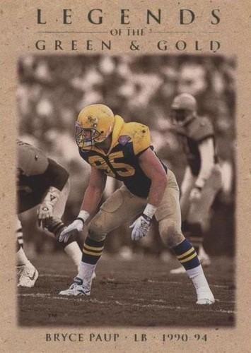 1996 Upper Deck Collector's Choice Green Bay Packers Bryce Paup #GB59