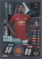 2020-21 Topps Chrome Match Attax UCL Marcus Rashford #164