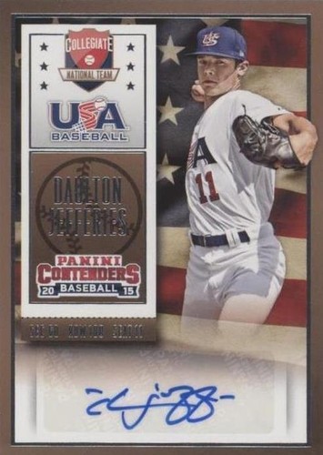 2015 Panini Contenders - Daulton Jefferies #52