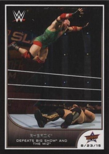 2016 Topps WWE Road to Wrestlemania - Ryback #75