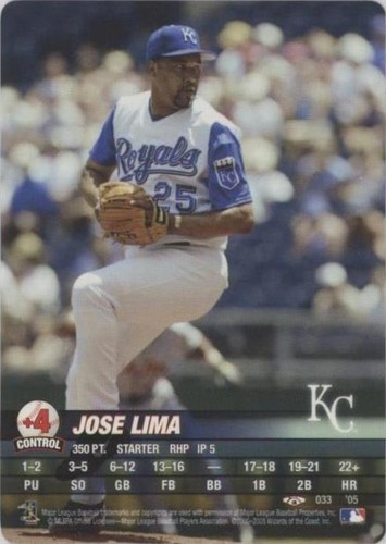 2005 MLB Showdown Trading Deadline - Jose Lima #033
