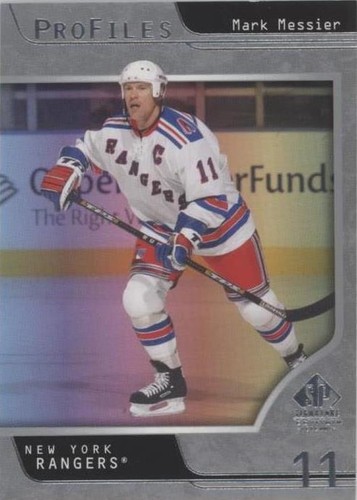 2020-21 Upper Deck SP Signature Edition Legends - Mark Messier #P-6