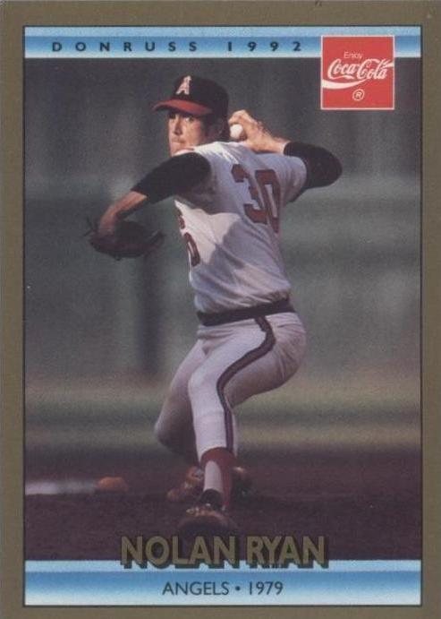 Donruss Coca-Cola 1992 Nolan Ryan serie profesional - Nolan Ryan #13