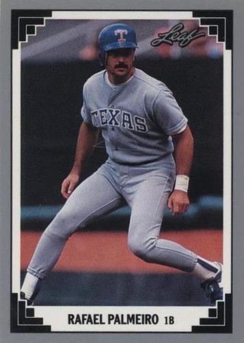 1991 Leaf - Rafael Palmeiro #347