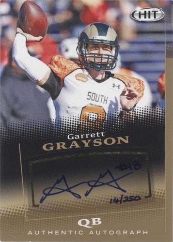 2015 Sage Hit Garrett Grayson #A118