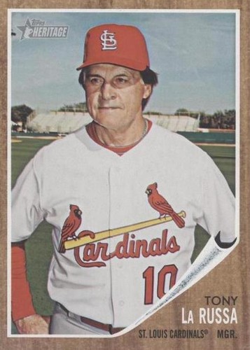 2011 Topps Heritage - Tony LaRussa #198