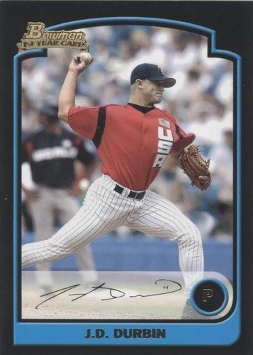 2003 Bowman Draft Picks & Prospects - J.D. Durbin #BDP128