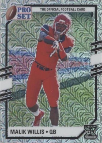 2022 Leaf Pro Set Draft Malik Willis #PSB-MW1