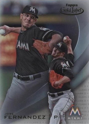 2016 Topps Gold Label - Jose Fernandez #25