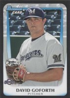 2011 Bowman Draft Picks & Prospects - David Goforth #BDPP50