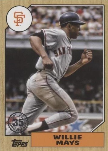 2022 Topps Series 1 - Willie Mays #T87-96