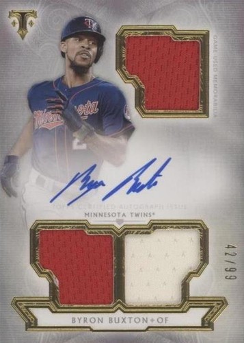 2018 Topps Triple Threads - Byron Buxton #RFPAR-BB