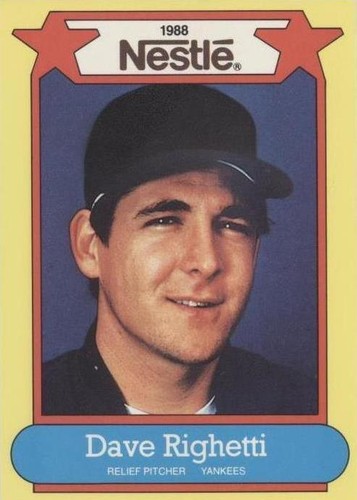 1988 Nestle - Dave Righetti #28