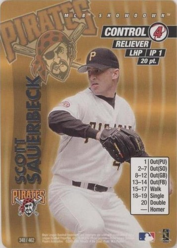 2001 MLB Showdown - Scott Sauerbeck #348