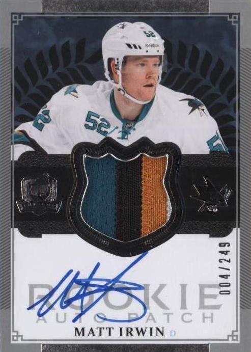 2013-14 Upper Deck The Cup - Matt Irwin #143