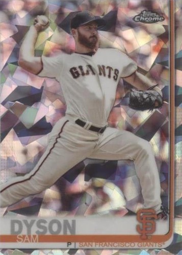 2019 Topps Chrome Sapphire Edition - Sam Dyson #696