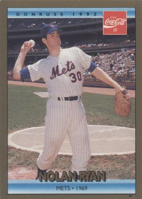 Donruss Coca-Cola 1992 Nolan Ryan serie profesional - Nolan Ryan #3