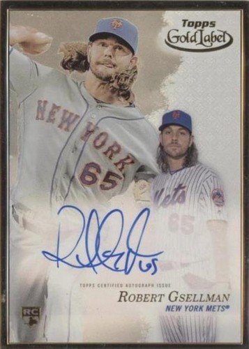 2017 Topps Gold Label - Robert Gsellman #FA-RG