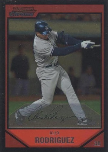 2007 Bowman Chrome - Alex Rodriguez #166