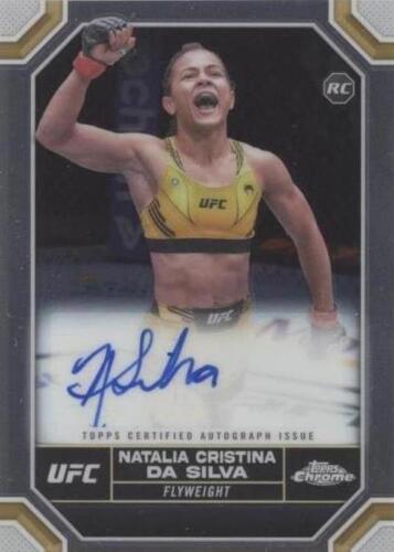 PSA 10 GM 2024 TOPPS CHROME UFC Rookie Auto NATALIA CRISTINA PSA 10 GM 2024 TOPPS CHROME UFC Rookie Auto NATALIA CRISTINA