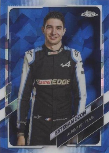 2021 Topps Chrome Sapphire Edition Formula 1 - Esteban Ocon #10