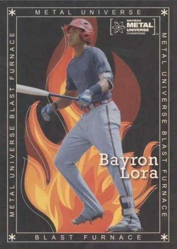 2021 Skybox Metal Universe Champions - Bayron Lora #BF-18