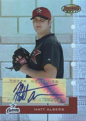 2005 Bowman's Best - Matt Albers #132