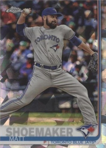2019 Topps Chrome Sapphire Edition - Matt Shoemaker #533
