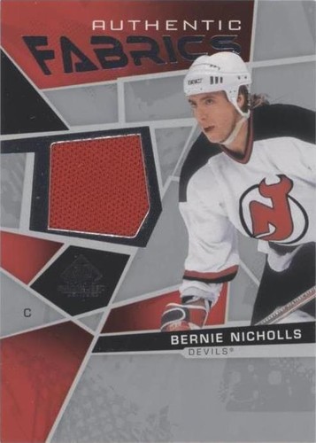 2021-22 Upper Deck SP Game Used - Bernie Nicholls #AF-BN
