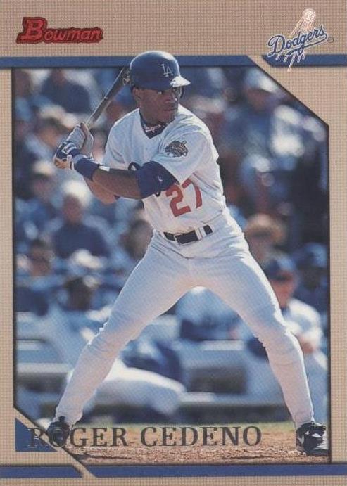 Bowman 1996 - Roger Cedeno #80