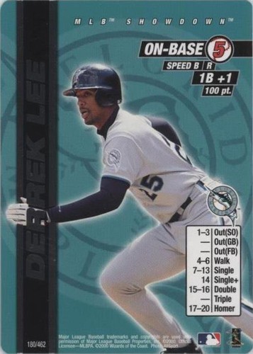2000 MLB Showdown - Derrek Lee #180