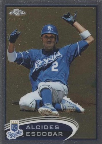 2012 Topps Chrome - Alcides Escobar #203