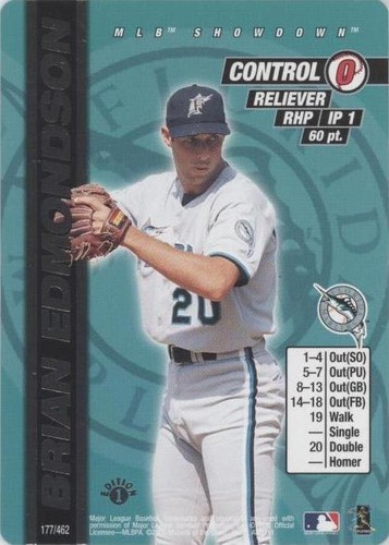 2000 MLB Showdown - Brian Edmondson #177