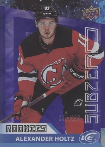 2021-22 Upper Deck Ice - Alexander Holtz #SZ-33