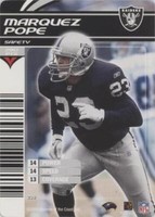 2002-03 NFL Showdown Marquez Pope #238