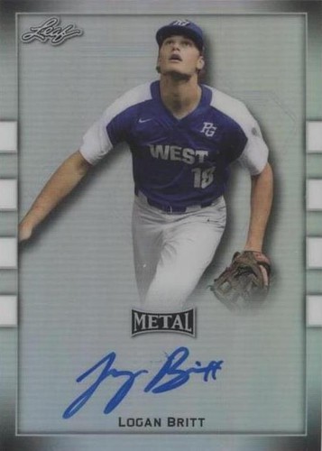2018 Leaf Metal Perfect Game All-American Classic - Logan Britt #BA-LB1