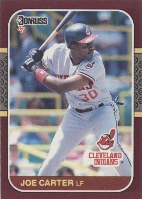 1987 Donruss Opening Day - Joe Carter #109