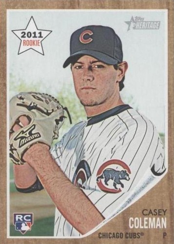 2011 Topps Heritage - Casey Coleman #224