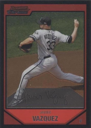 2007 Bowman Chrome - Javier Vazquez #156