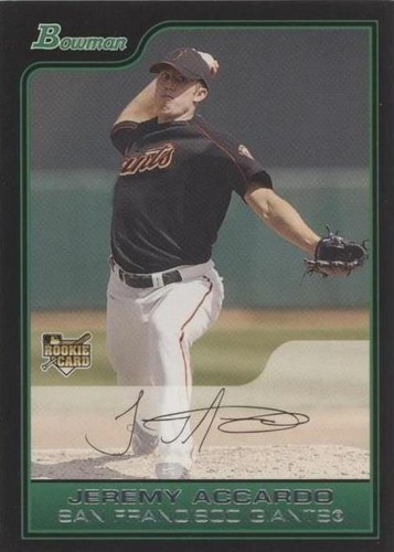 2006 Bowman - Jeremy Accardo #203