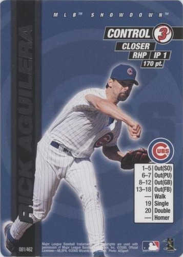 2000 MLB Showdown - Rick Aguilera #081