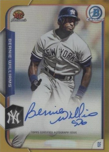 2015 Bowman - Bernie Williams #RR-BW