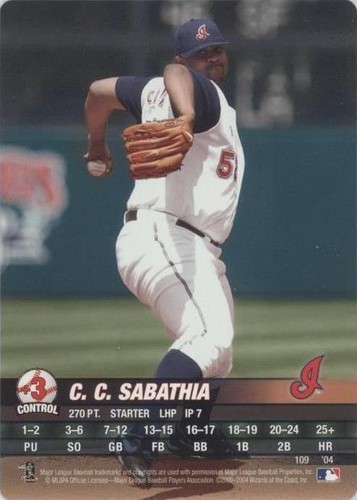 2004 MLB Showdown - C.C. Sabathia #109
