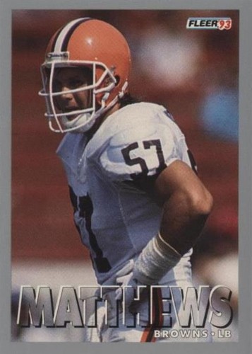 1993 Fleer Clay Matthews #204