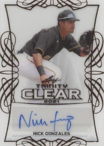2021 Leaf Trinity - Nick Gonzales #CA-NG2