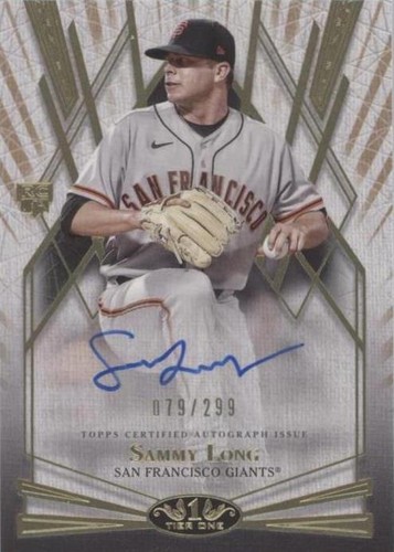 2022 Topps Tier One - Sammy Long #BOA-SL