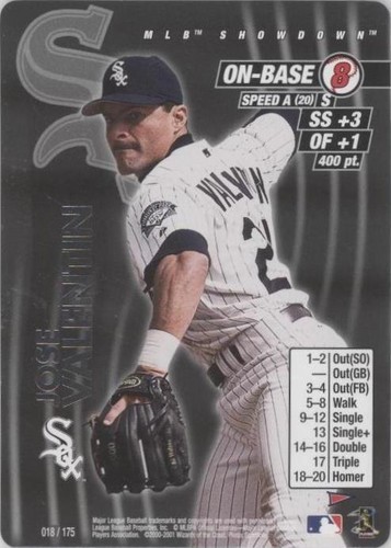 2001 MLB Showdown Pennant Run - Jose Valentin #018