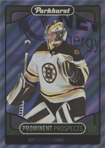 2021-22 Upper Deck Parkhurst - Jeremy Swayman #PP20